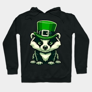 St. Patrick’s Day Badger Hoodie